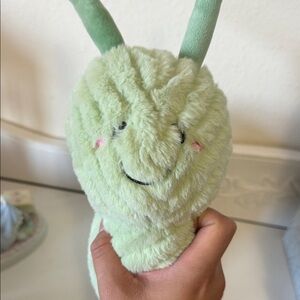 Cute Green Caterpillar Plush Toy